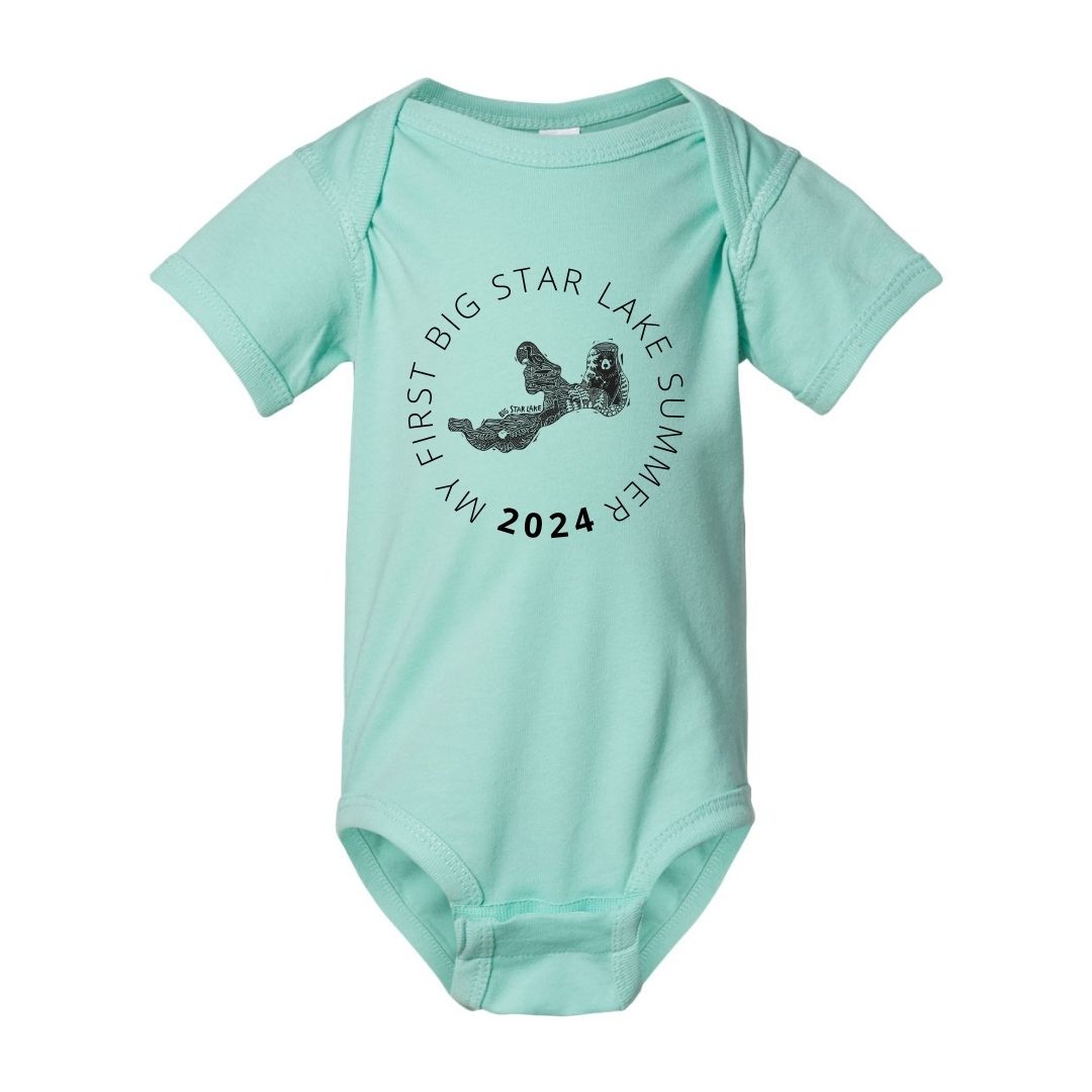 My First Big Star Lake Summer 2024 Onesie