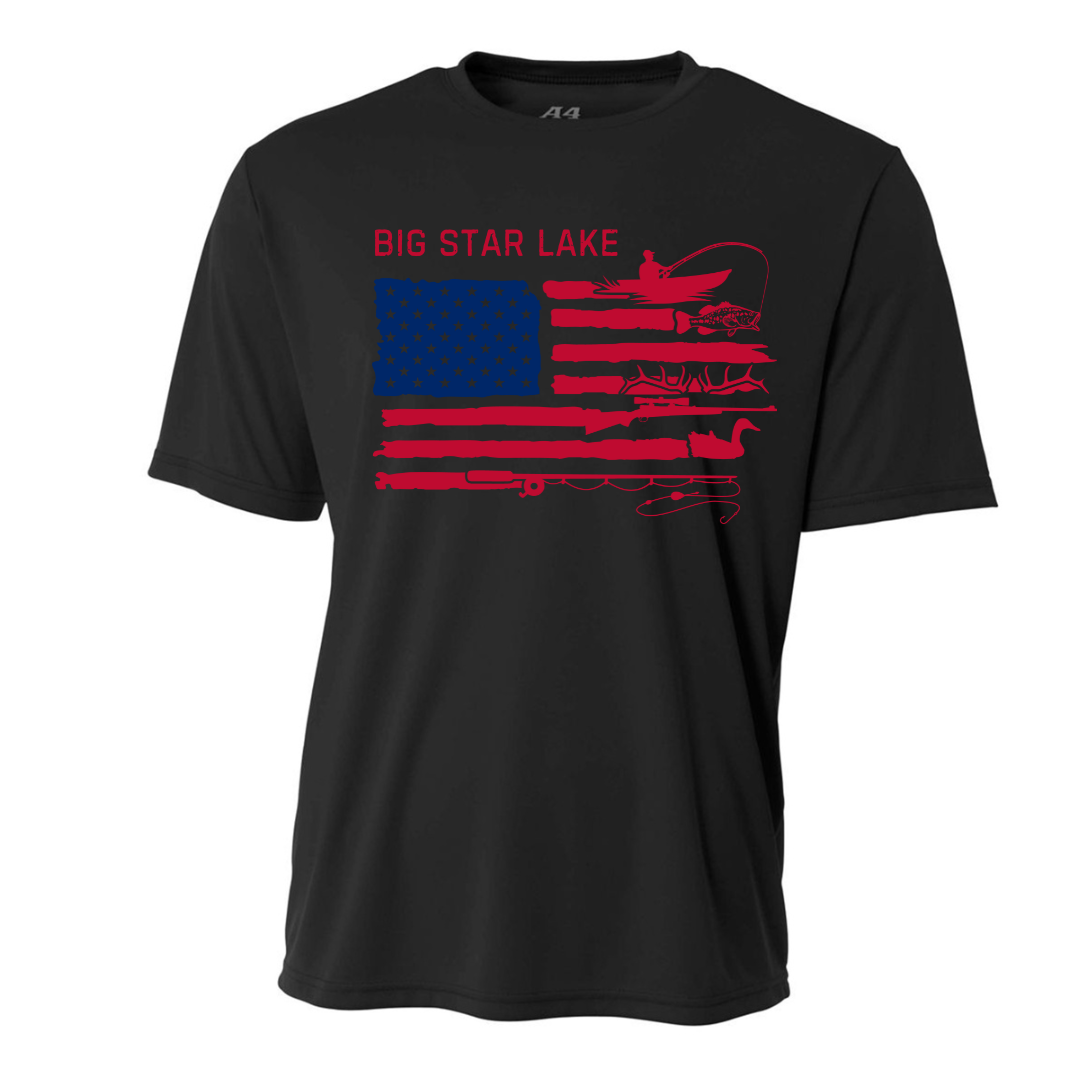 All American Lake Performance Tee
