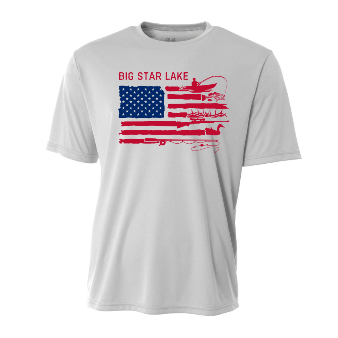 All American Lake Performance Tee