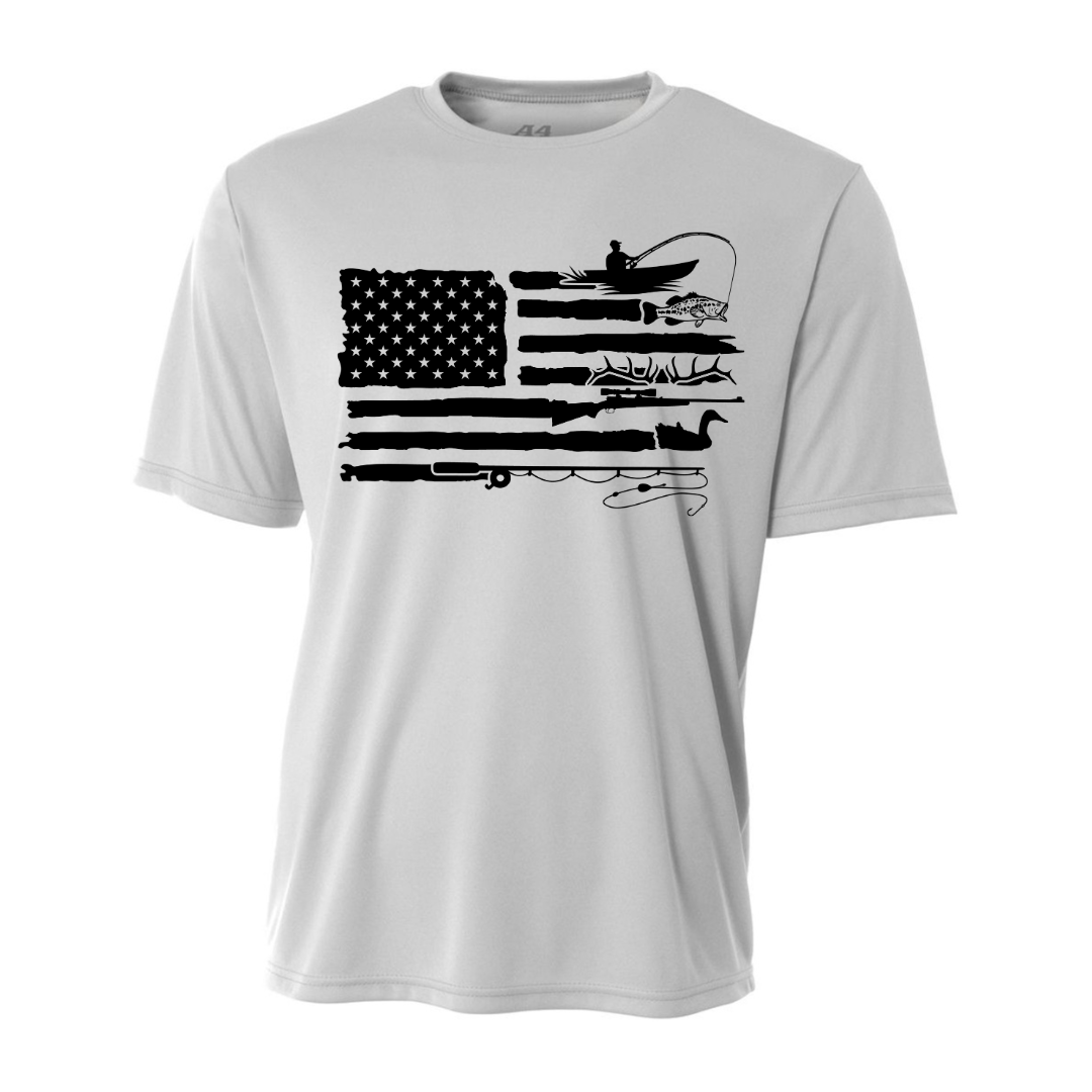 All American Youth Performance Tee- No Lake Name