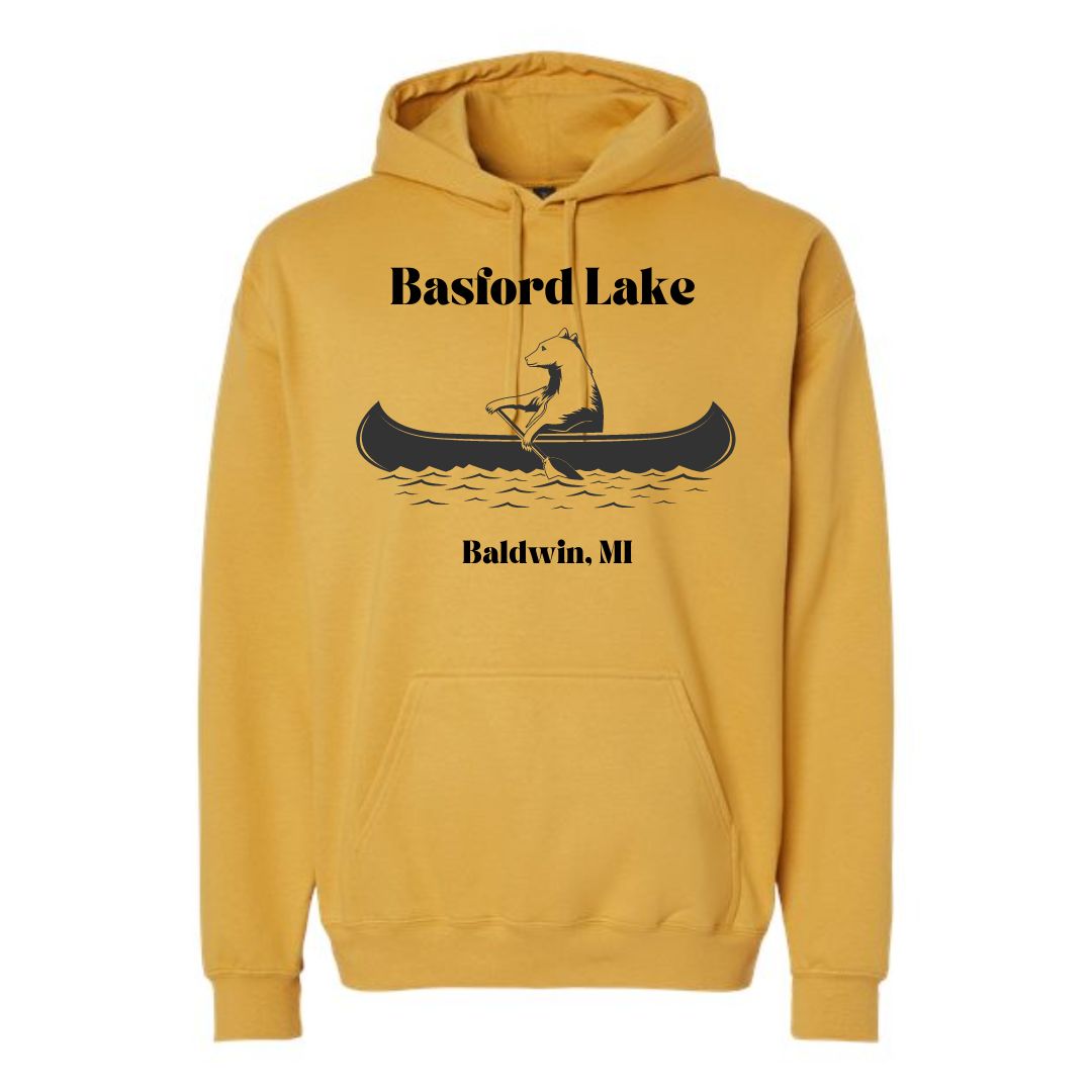 Canoe Bear Hoodie