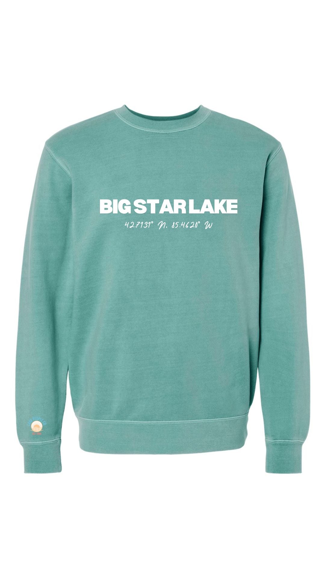 Lake Coordinate Crewneck