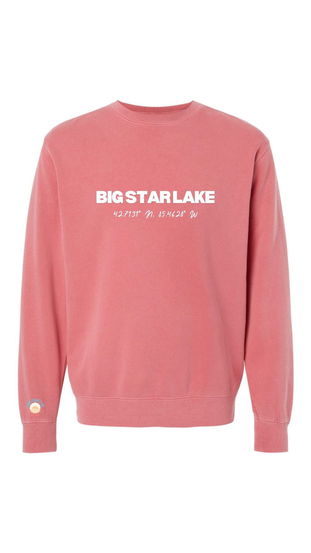 Lake Coordinate Crewneck