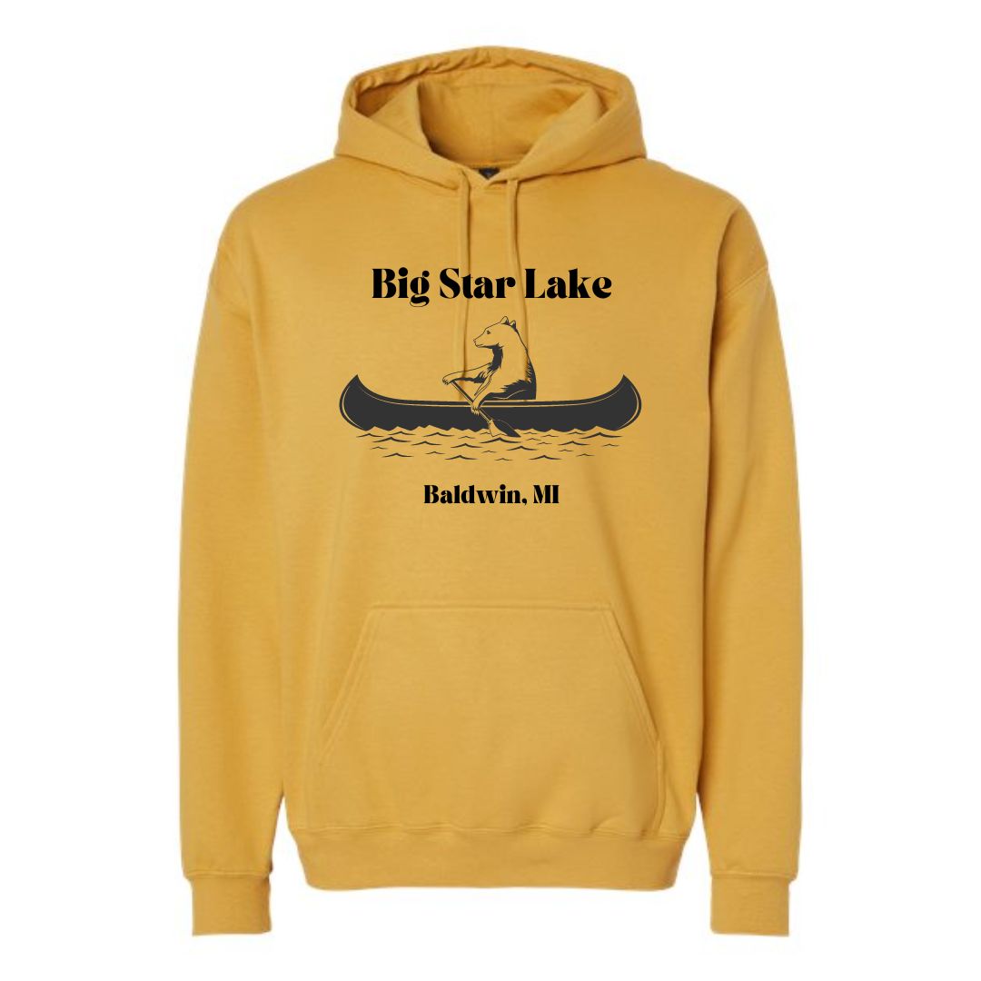 Canoe Bear Hoodie