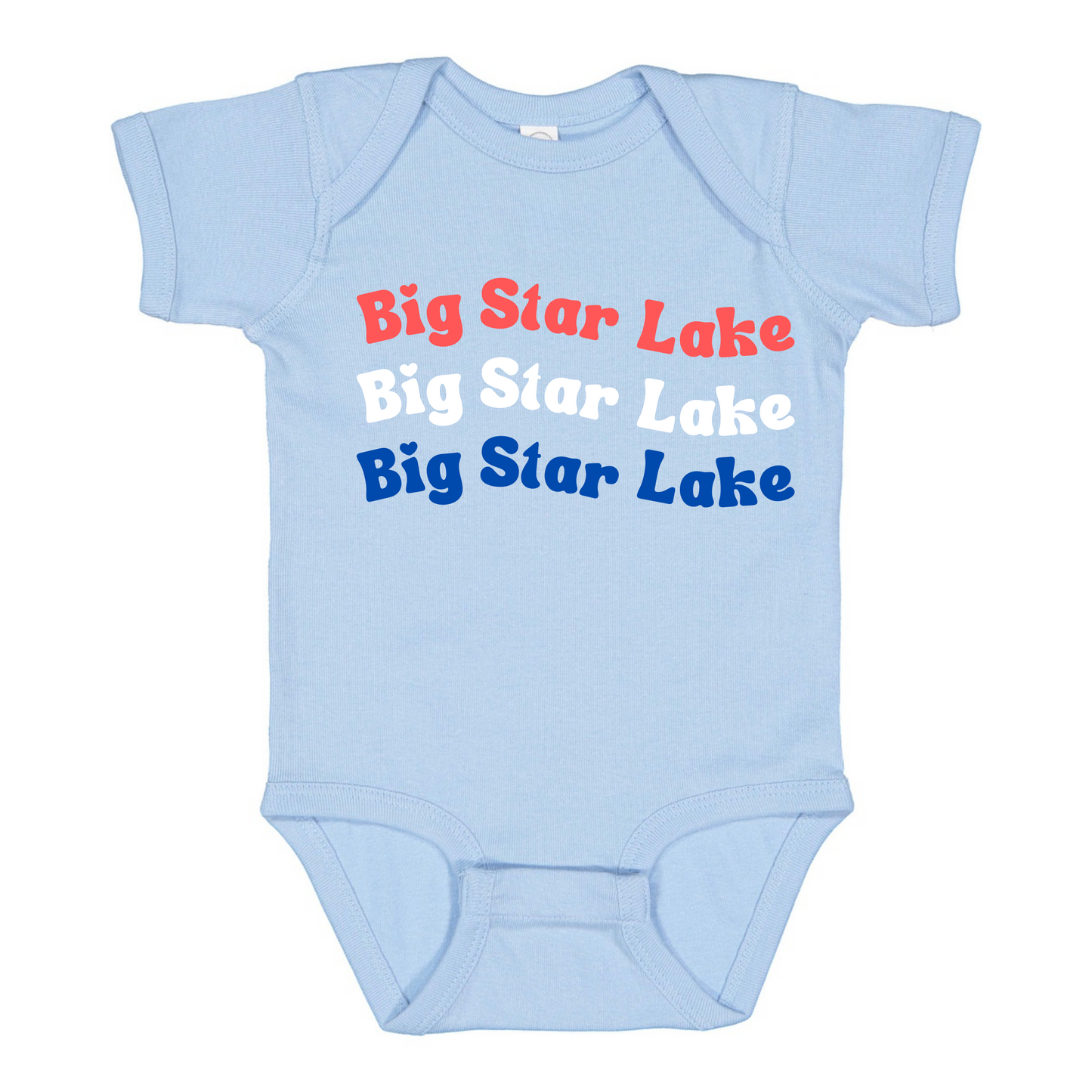 Lake Peeps Patriotic Lake Tee