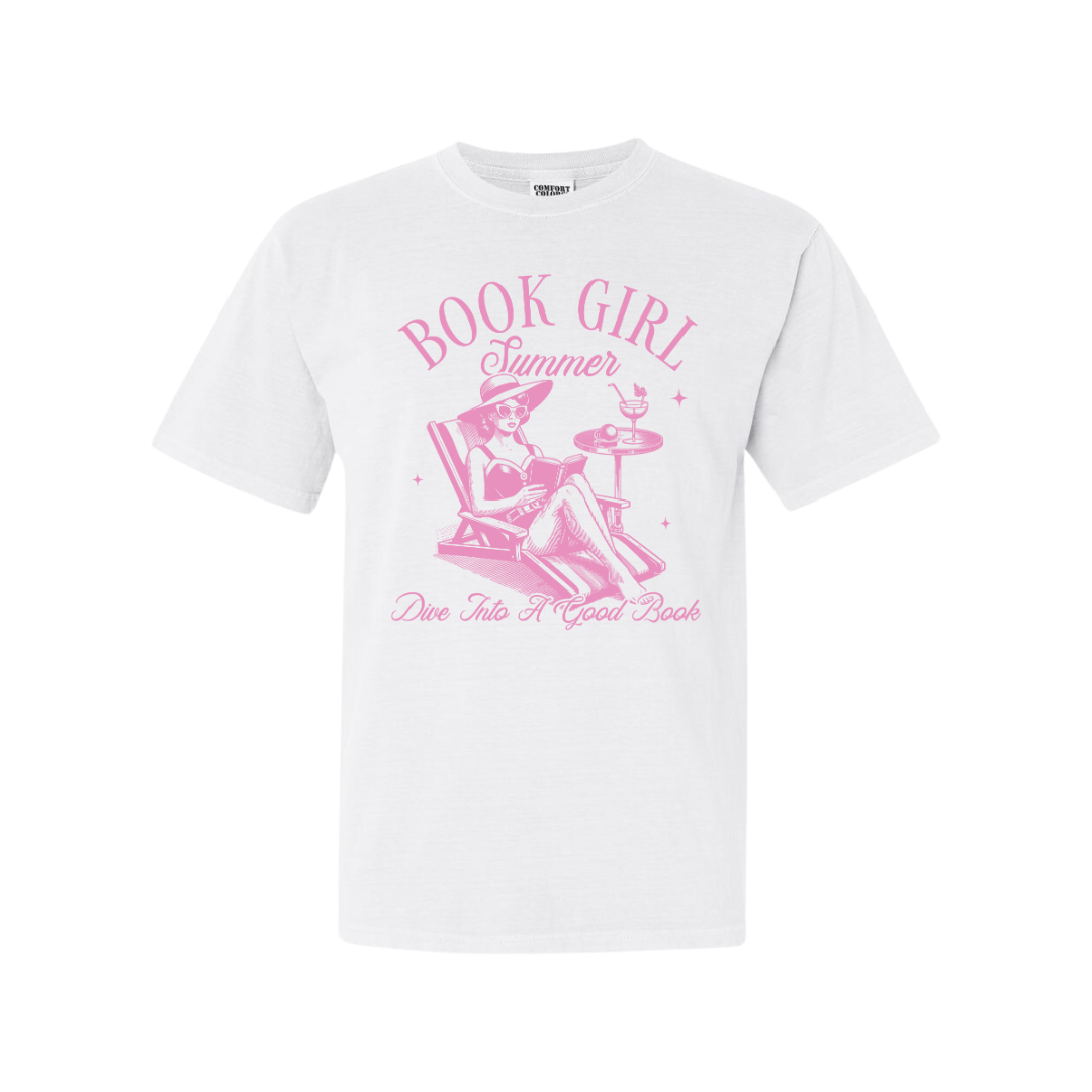 Book Girl Summer Tee