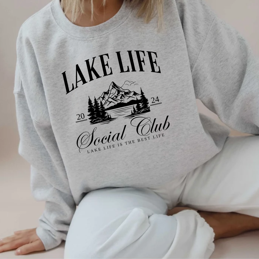 Lake Life Social Club Crewneck