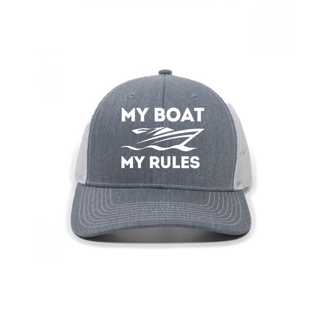 My Boat My Rules Trucker Hat