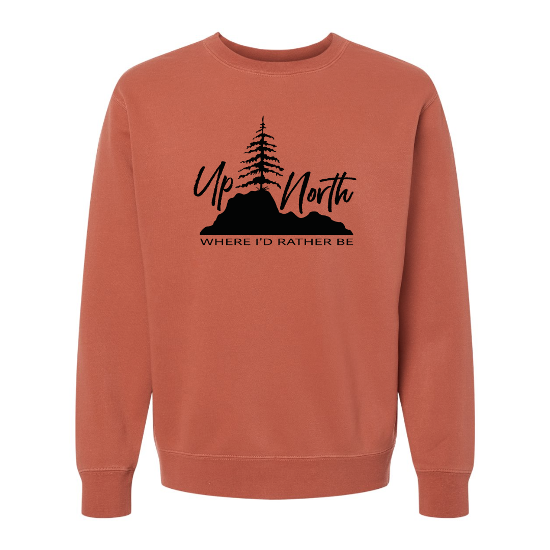 Rather Be Up North Crewneck