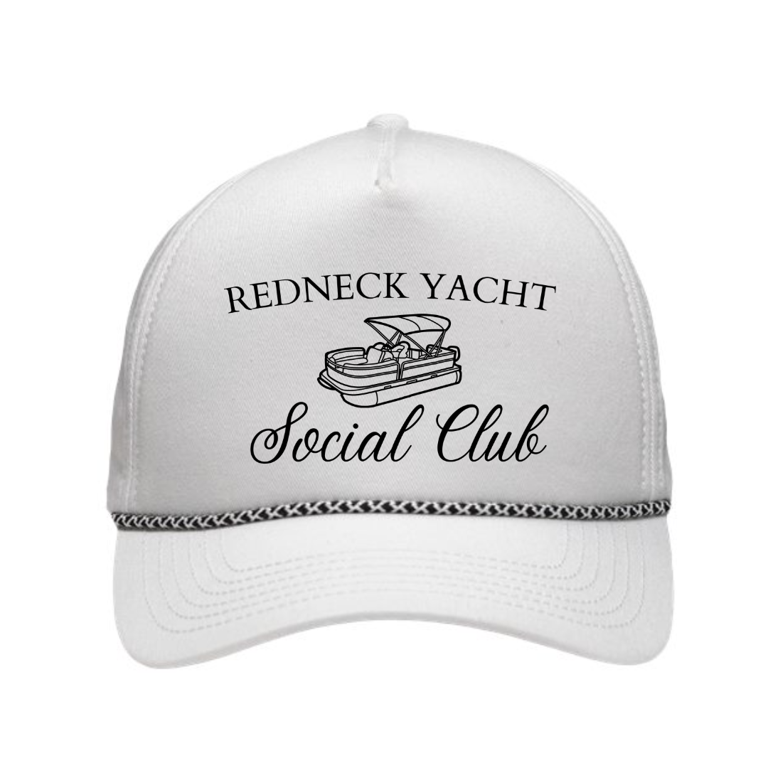Red Neck Yacht Social Club Rope Hat