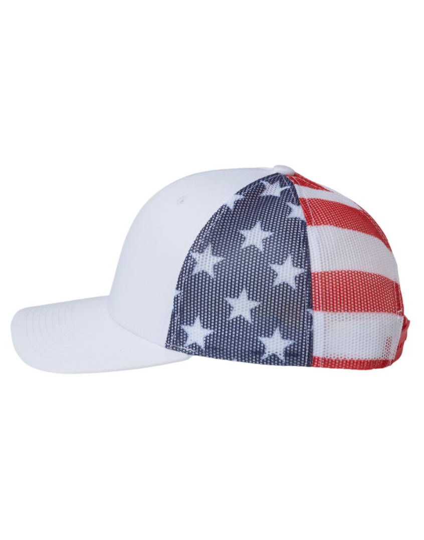 Big Star Lake Patriotic Trucker