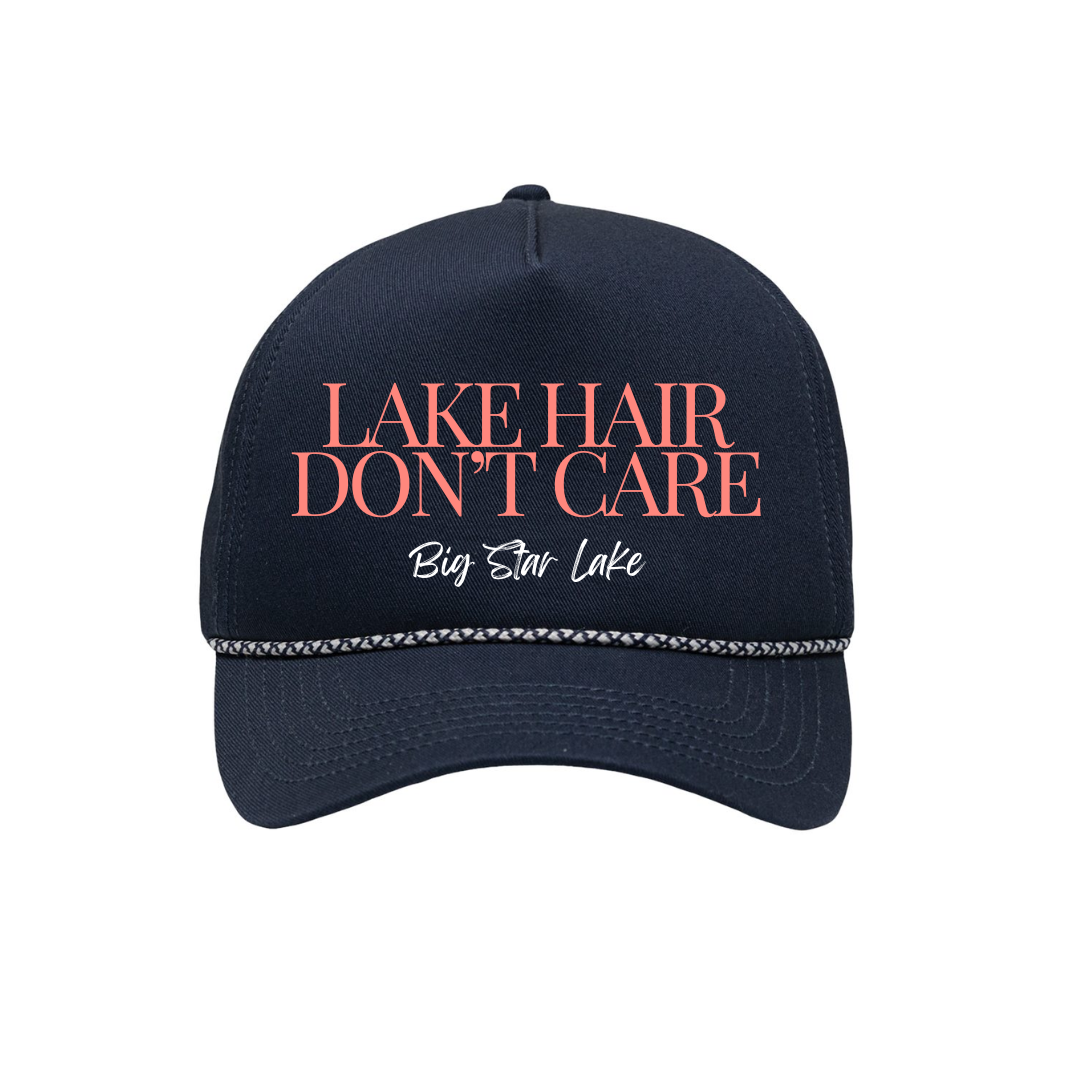 Lake Hair Trucker Hat