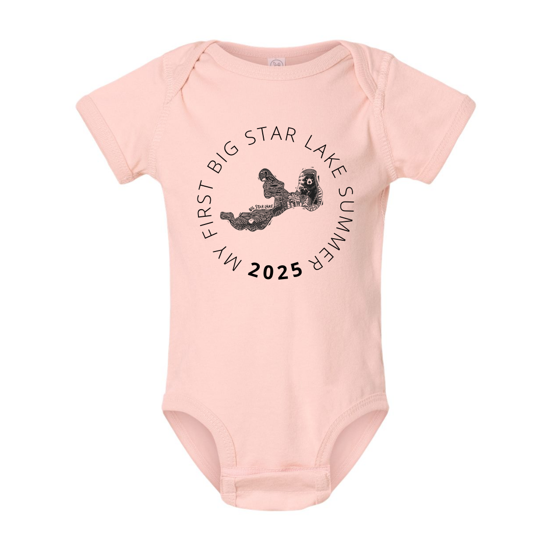 My First Big Star Lake Summer 2025 Onesie