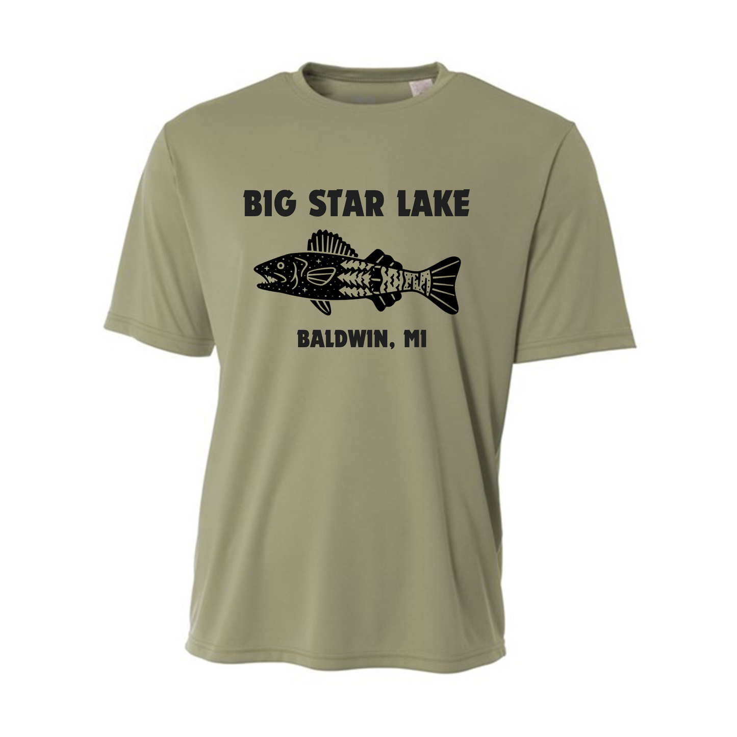 Fishing Youth Performance Tee