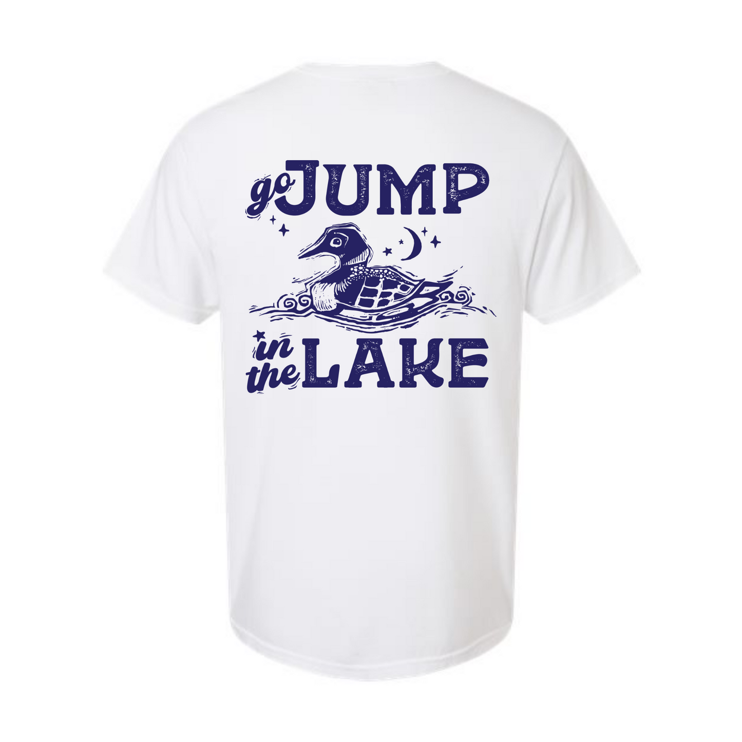 Go Jump in a Lake Loon Tee