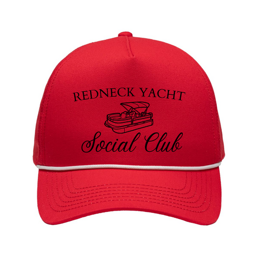 Red Neck Yacht Social Club Rope Hat